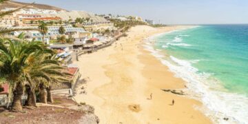 La isla de Fuerteventura es la segunda más grande del archipiélago canario