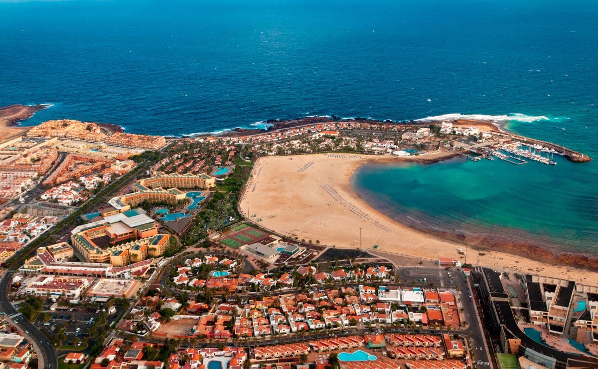 La isla de Fuerteventura es la segunda más grande del archipiélago canario
