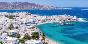 Isla de Mykonos situada en Grecia