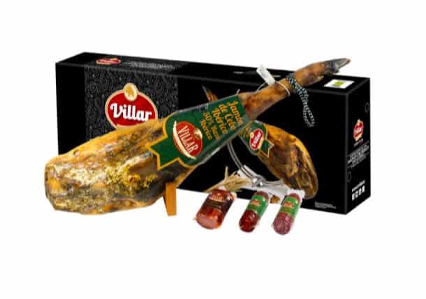 Lote de jamón ibérico de Carrefour