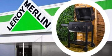 La barbacoa en oferta de Leroy Merlin para el jardín
