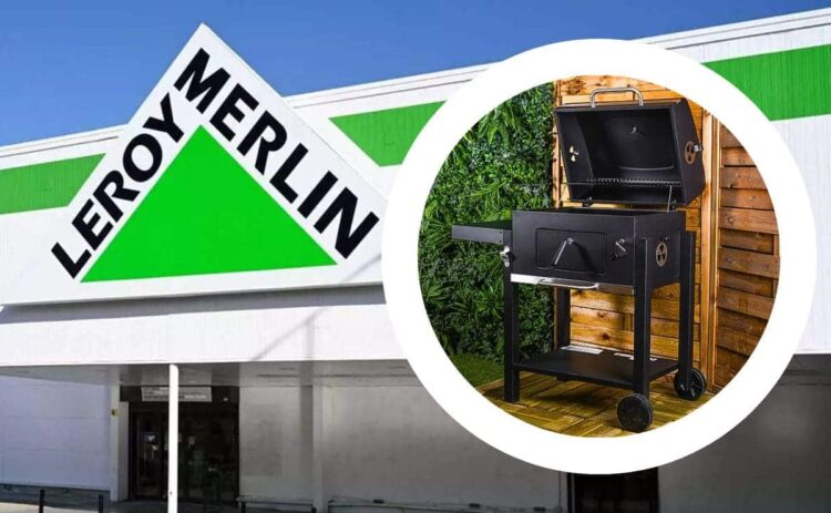 La barbacoa en oferta de Leroy Merlin para el jardín