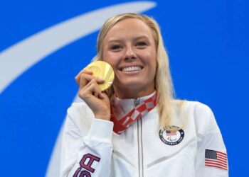 Jessica Long, deportista paralímpica que ha conseguido 29 medallas