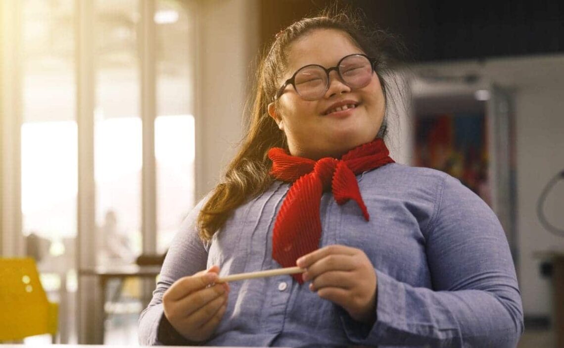 joven con sindrome de down