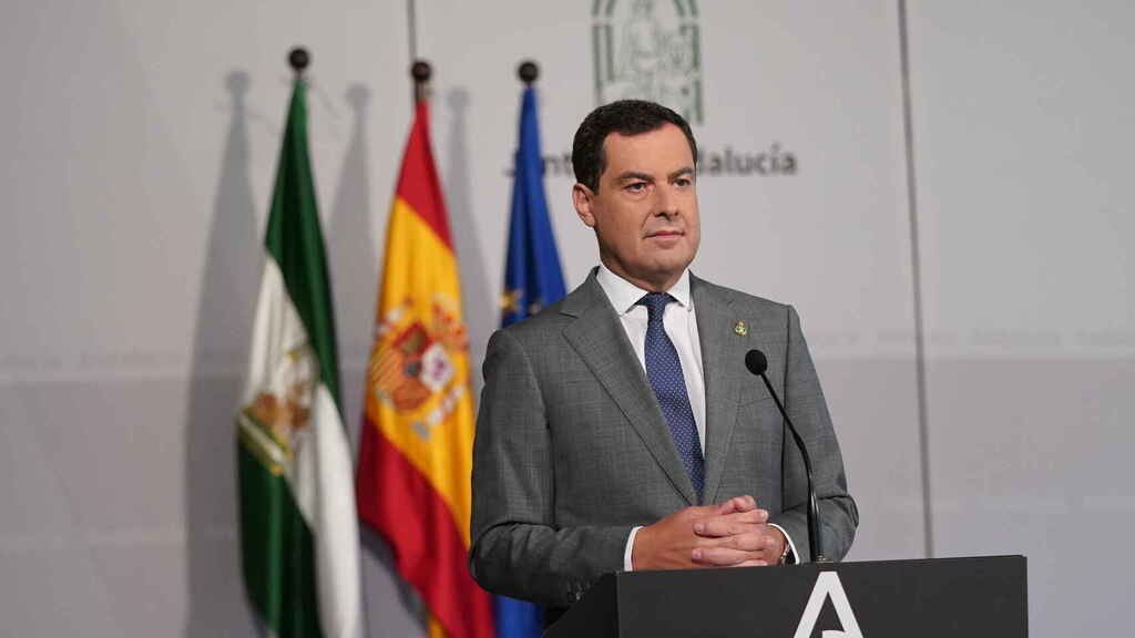 Juanma Moreno, presidente de la Junta de Andalucía