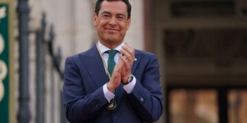 Juan Manuel Moreno Bonilla, presidente de la Junta de Andalucía