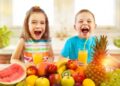 jugo de frutas niños