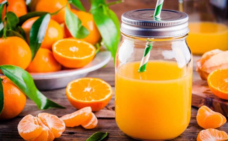 Jugo de naranja dieta