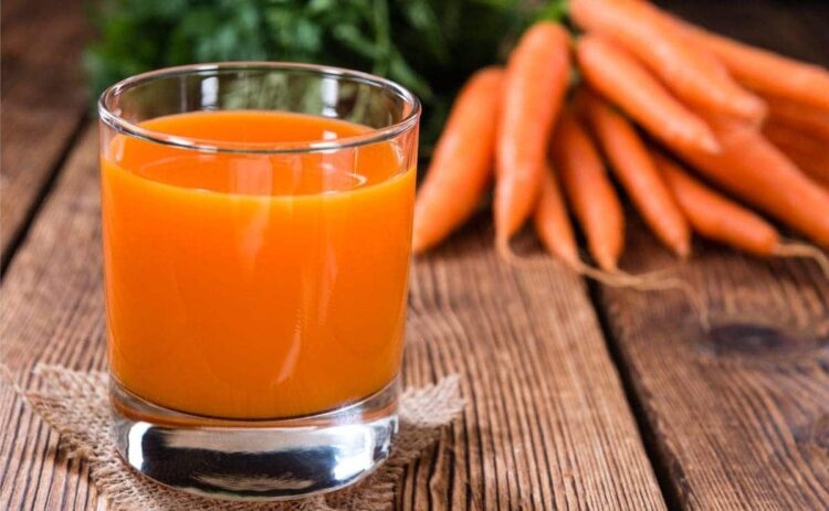 Jugo de zanahoria