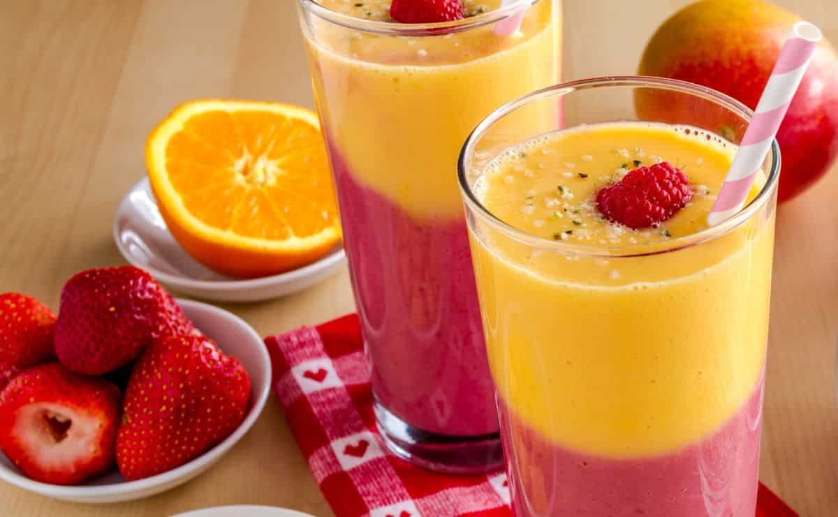 Combinaciones jugo de frutas