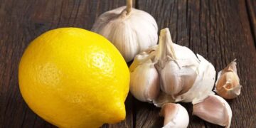 Beneficios ajo con limón