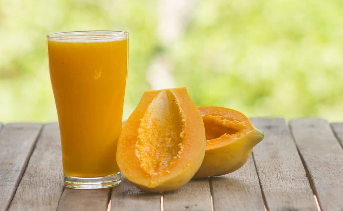 jugo papaya alimentos zumo fruta bebida dieta semilla