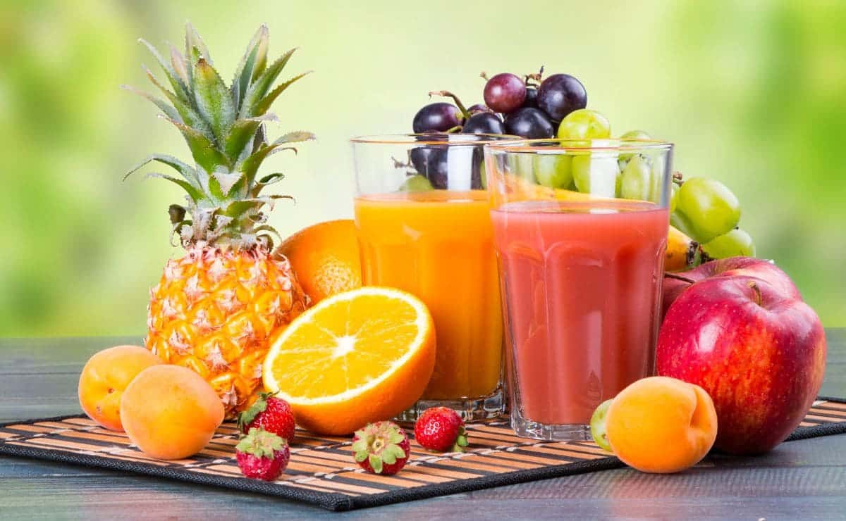 Tipos de jugos de frutas