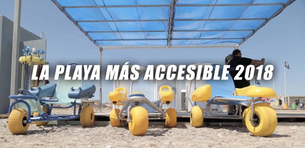 La playa más accesible