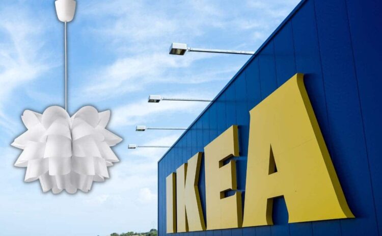 Lámpara KNAPPA que vende IKEA en sus establecimientos