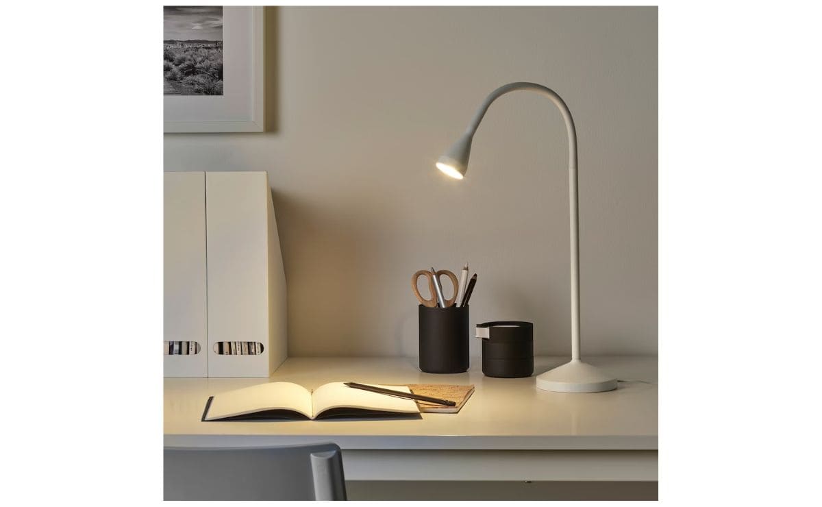 La lámpara de mesa de IKEA