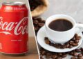 lata de Coca-Cola cafe
