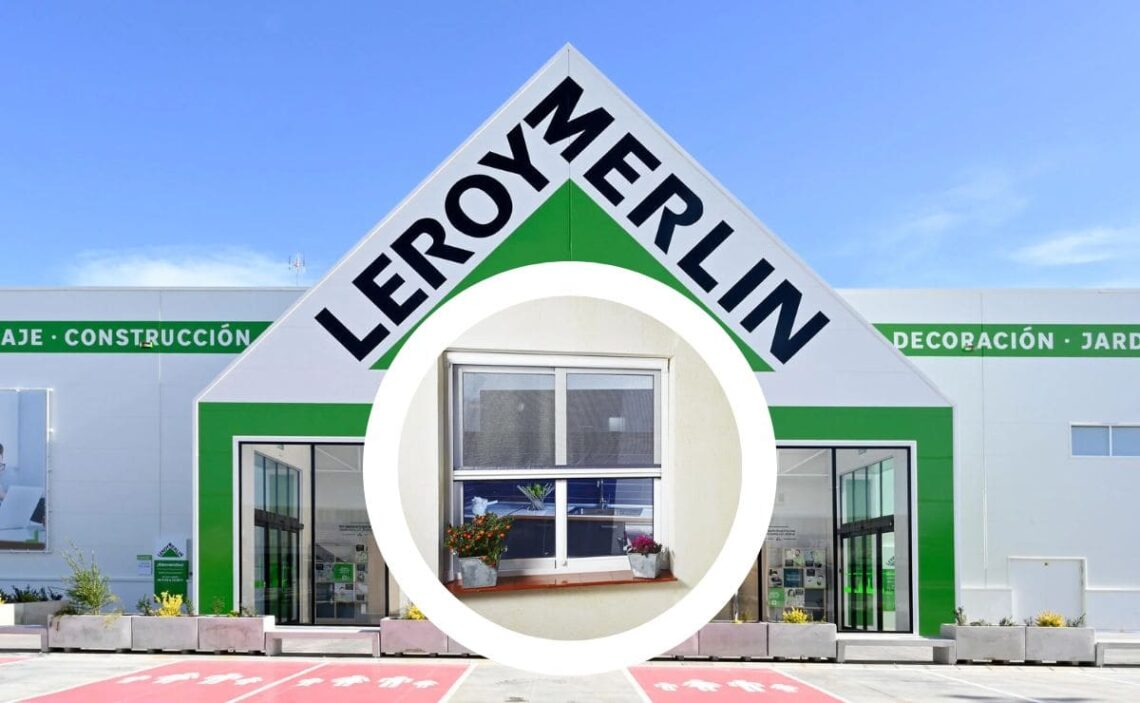 La mosquitera enrollable y adaptable de Leroy Merlin en rebajas