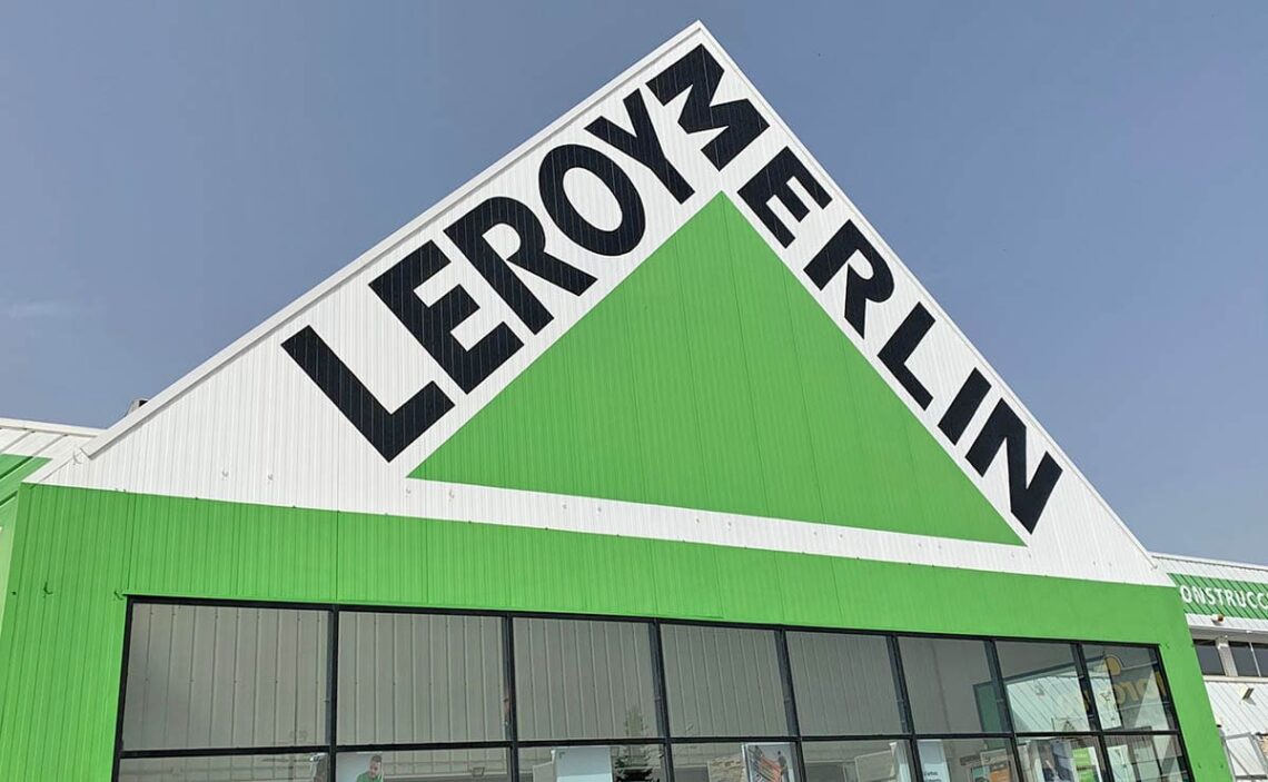 Leroy Merlín tienda estantería oferta producto blanco mueble