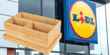 La bandeja para la cocina o el baño de Lidl ahora rebajada