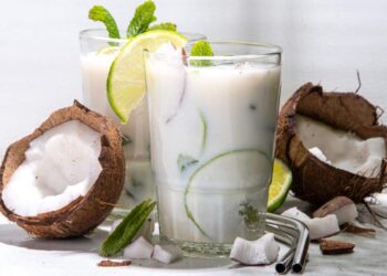 limonada coco nutrientes verano receta vitaminas frutas cítricos