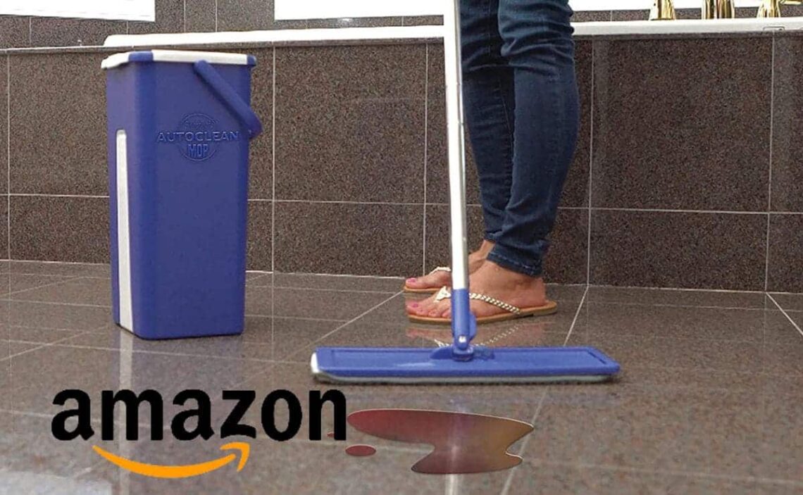 La mopa de limpieza más efectiva con cubo de autosecado se encuentra en Amazon a un precio irresistible