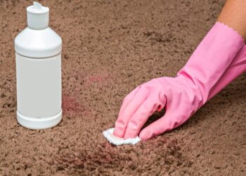 Truco con bicarbonato para limpiar alfombras