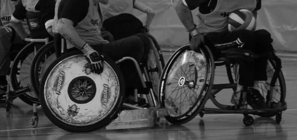 Rugby en silla de ruedas, el único deporte en equipo para tetrapléjicos