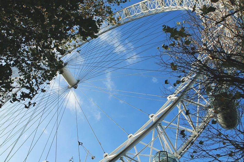 London Eye accesible para personas con movilidad reducida.