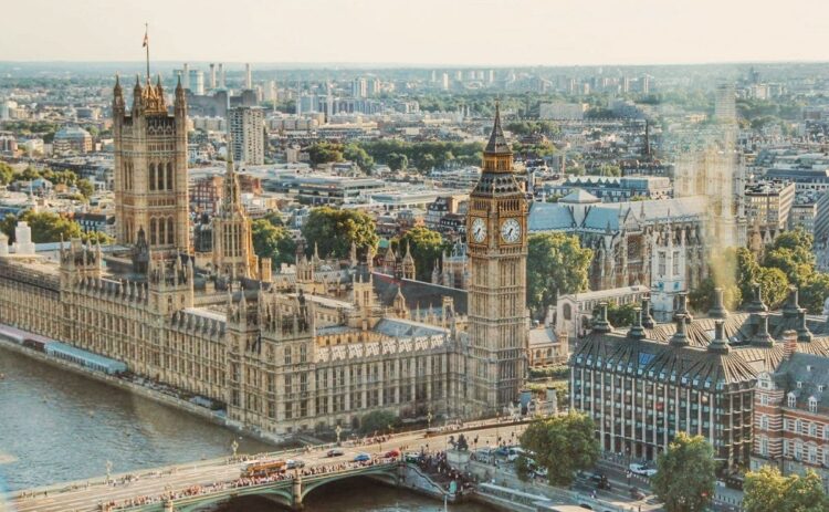 Vista aérea de Londres, capital de Reino Unido Viajes El Corte Inglés