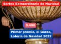 El premio Gordo del sorteo de la Lotería de Navidad 2021