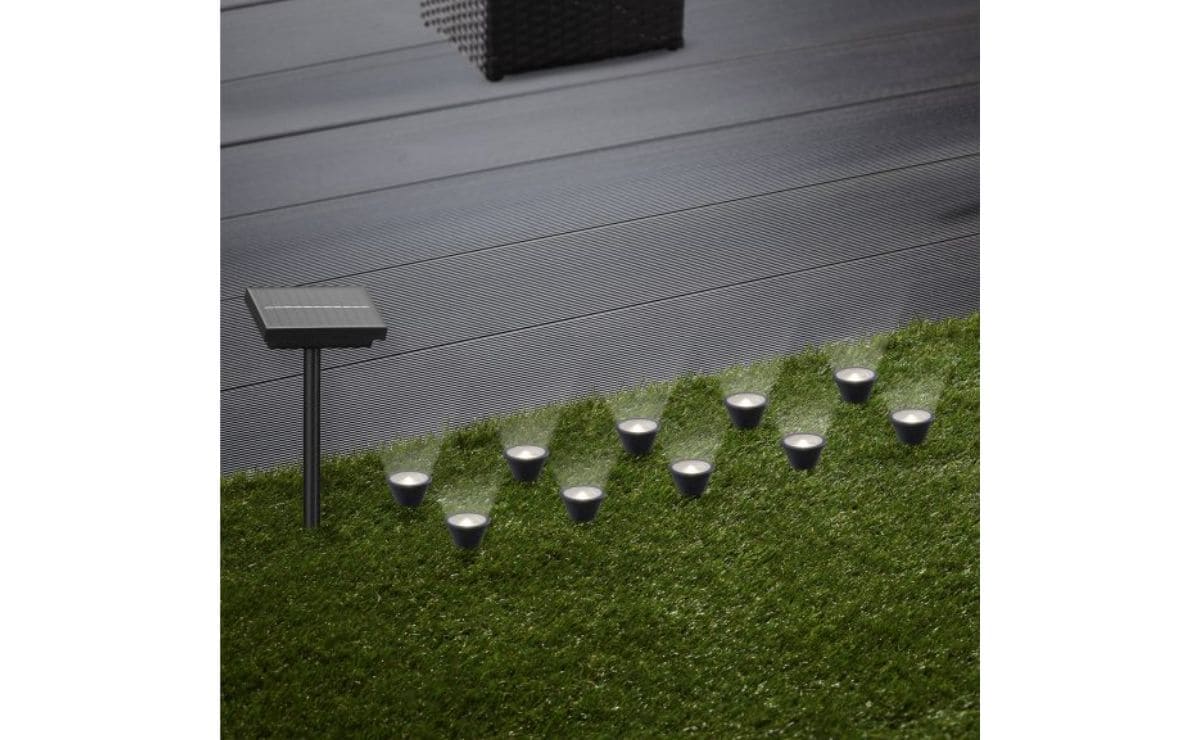 Las luces LED para el jardín de Aldi 
