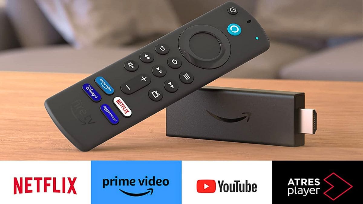 El Fire TV Stick con Amazon Alexa para ver deporte, pelis y series en streaming