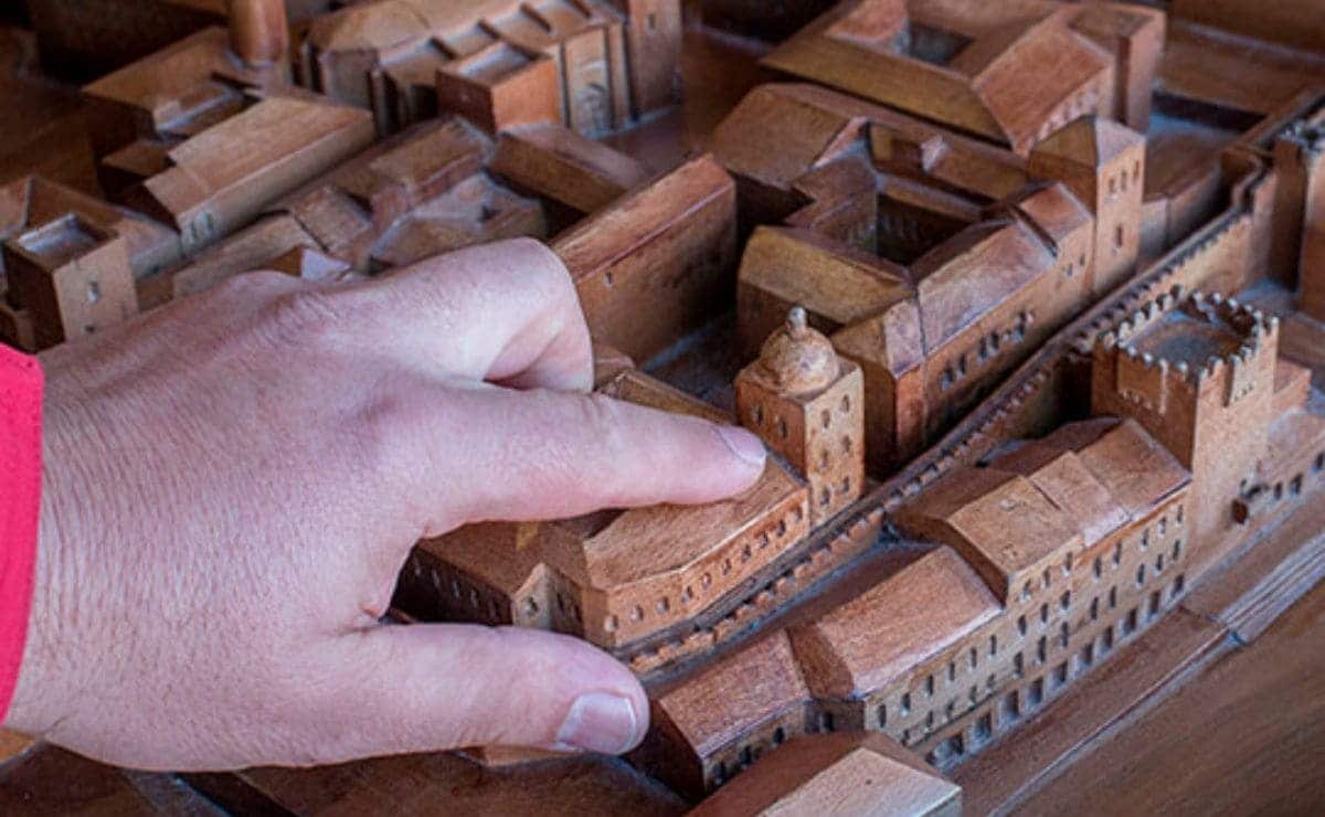 maqueta Caceres turismo accesible personas discapacidad accesibilidad