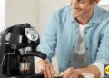 Esta máquina de café exprés y capuchino de Delonghi con oferta en Lidl es muy fácil de usar