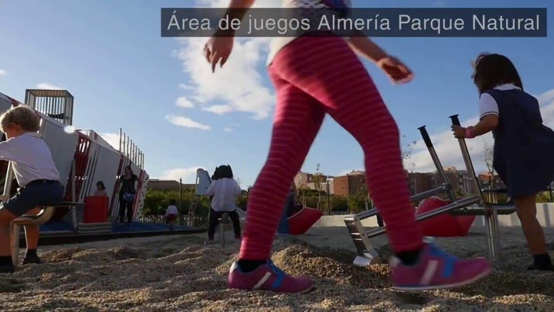 Parque infantil adaptado