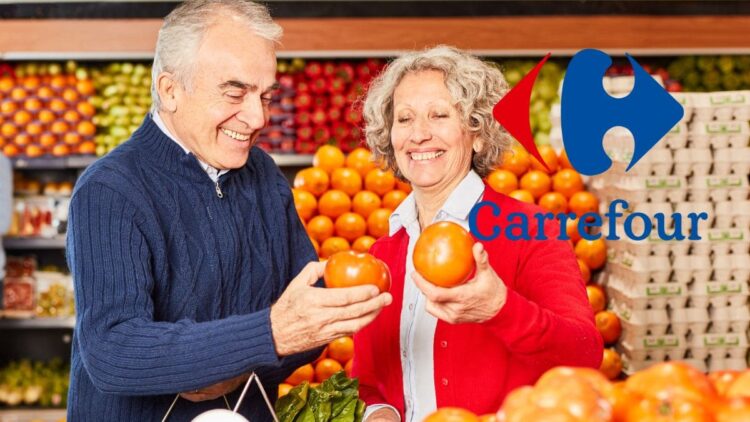 Tarjeta 65+ con ventajas para personas mayores en Carrefour
