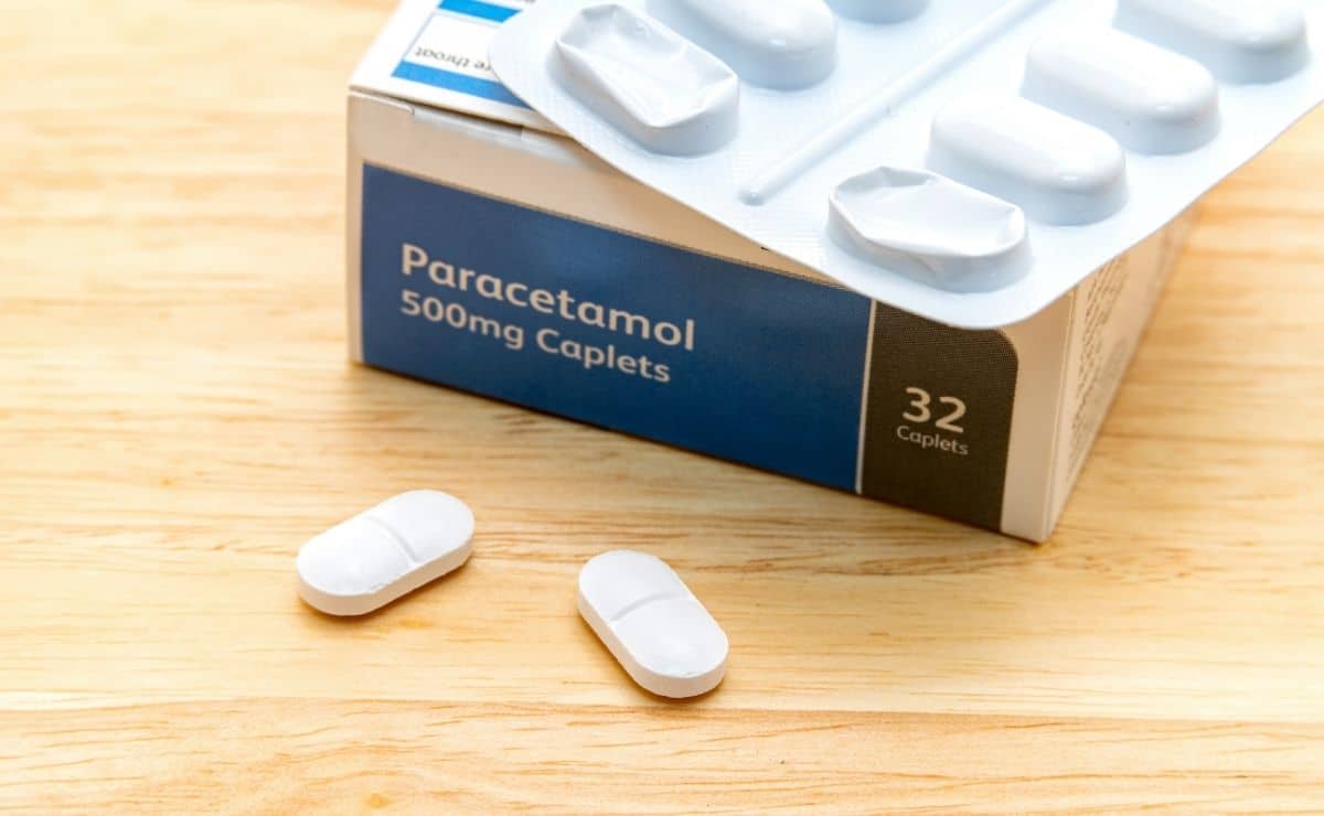 Medicamento paracetamol salud resaca