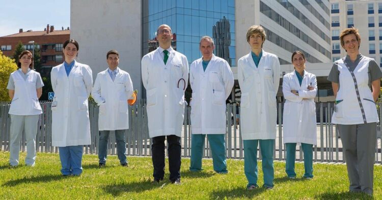 Médicos de la Universidad de Navarra que han participado en el estudio frente al cáncer de páncreas
