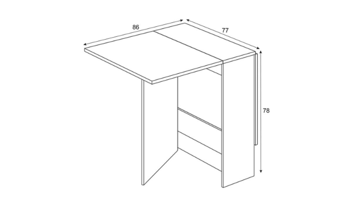 Mesa abatible Leroy Merlin