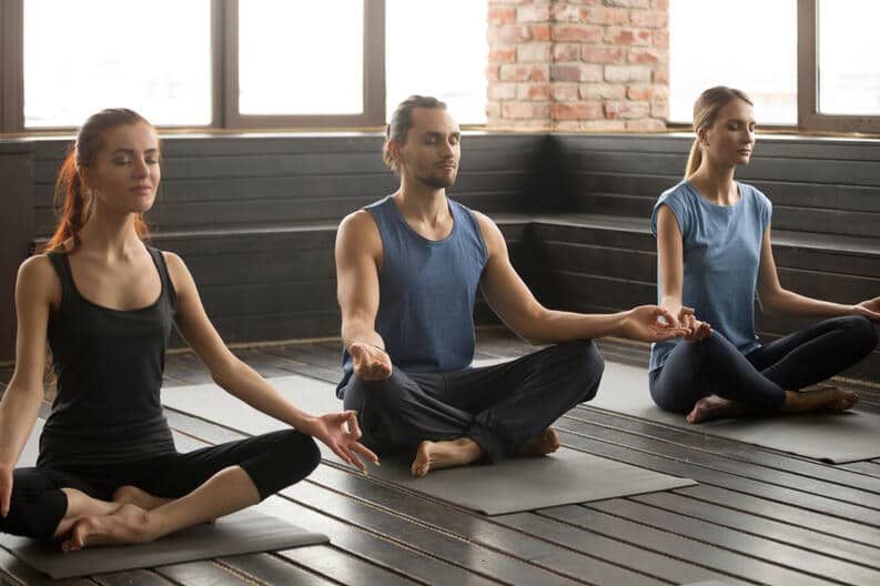 Meditación en grupo