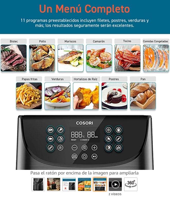 amazon freidora oferta