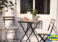 Disfruta de tiempo en el balcón con esta mesa plegable de Ikea