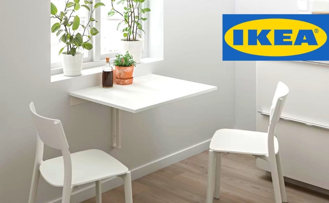 Las mesas de Ikea más pequeñas para aprovechar el espacio (y
