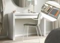 Mueble tocador MALM blanco con cajón de IKEA