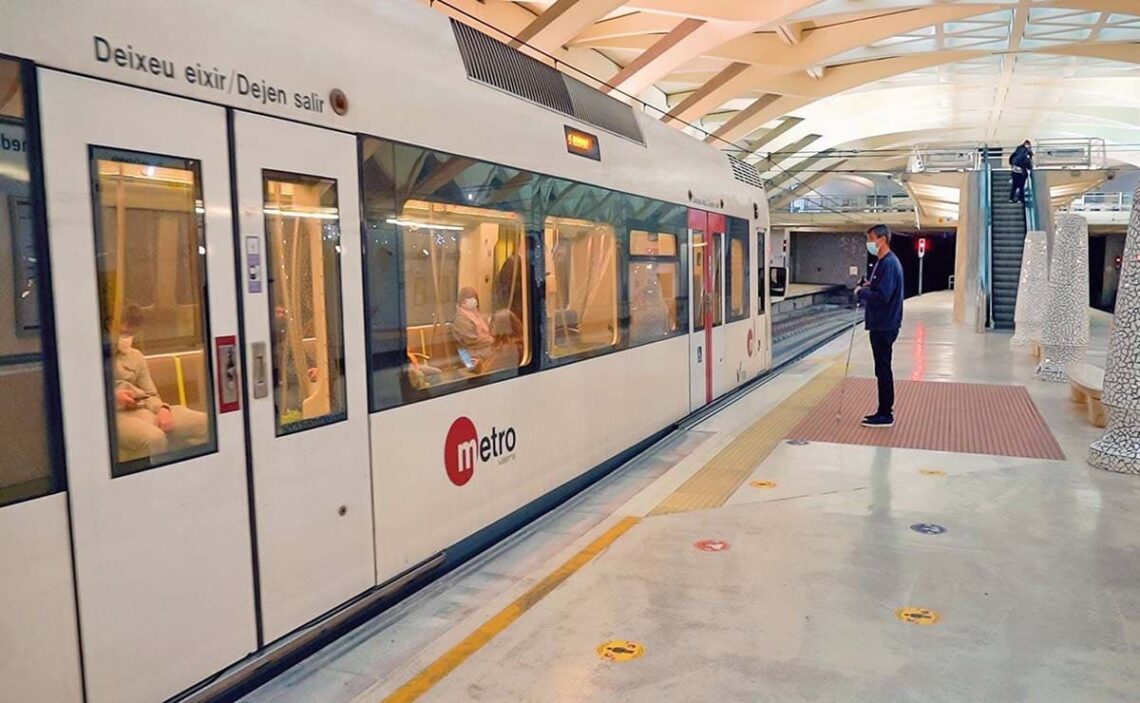 metrovalencia obras mejora accesibilidad personas con discapacidad