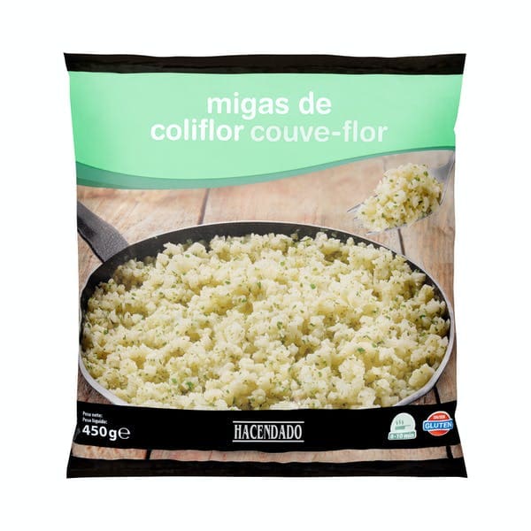 Las migas de coliflor de Mercadona