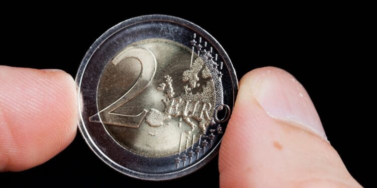 Moneda de dos euros exclusiva./ Foto de Canva