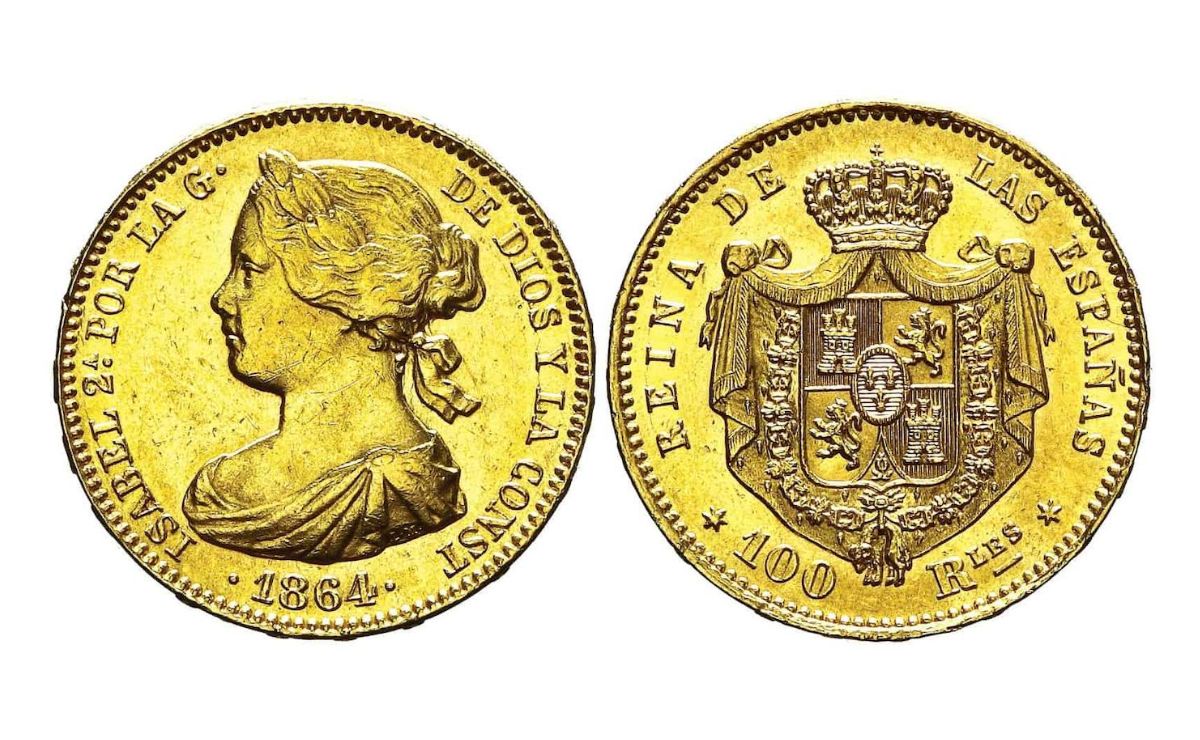 Monedas que contienen oro y valen más de 500 euros