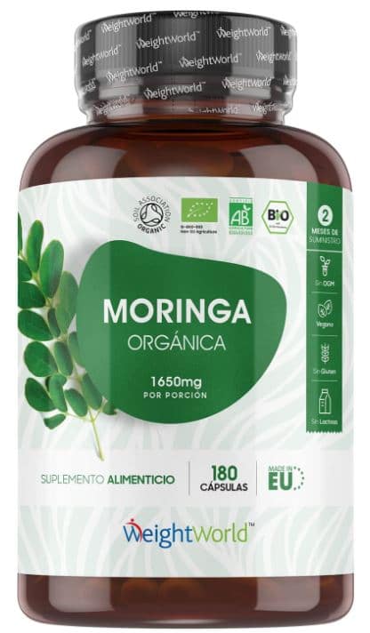 Moringa Oleifera Orgánica de la marca WeightWorld